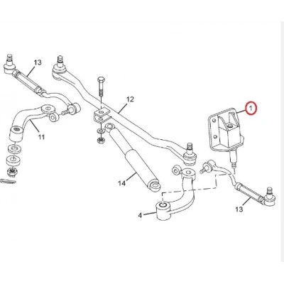 TELCOLİNE ESROT BAĞLANTI BRAKETİ Y.MODEL