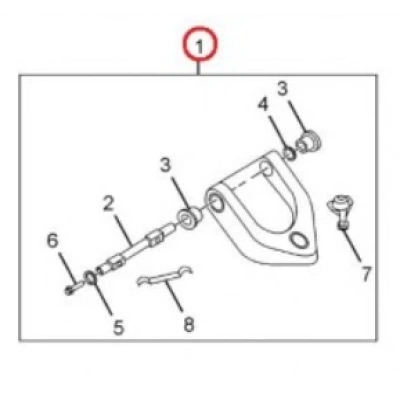 TELCOLINE ÜST SALINCAK SAĞ ROTİLLİ
