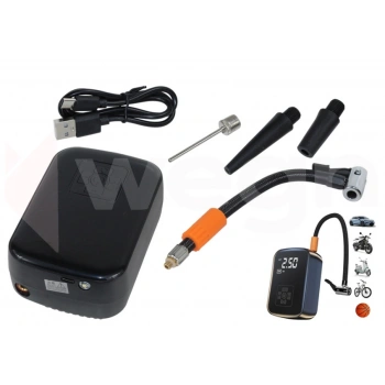 KABLOSUZ LASTİK ŞİŞİRİCİ 2 50 BAR AYARLI DİJİTAL GÖSTERGELİ