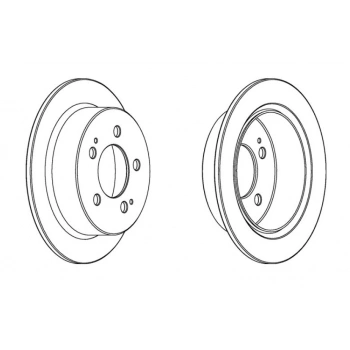 ACTYON SPORT/ KYRON / REXTON / KORANDO PICUP ARKA FREN DISK TAKIM