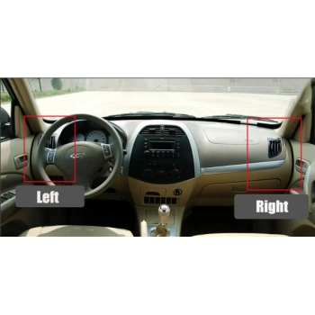 Chery Tiggo Ön YAN Havalandirma Izgarasi Siyah