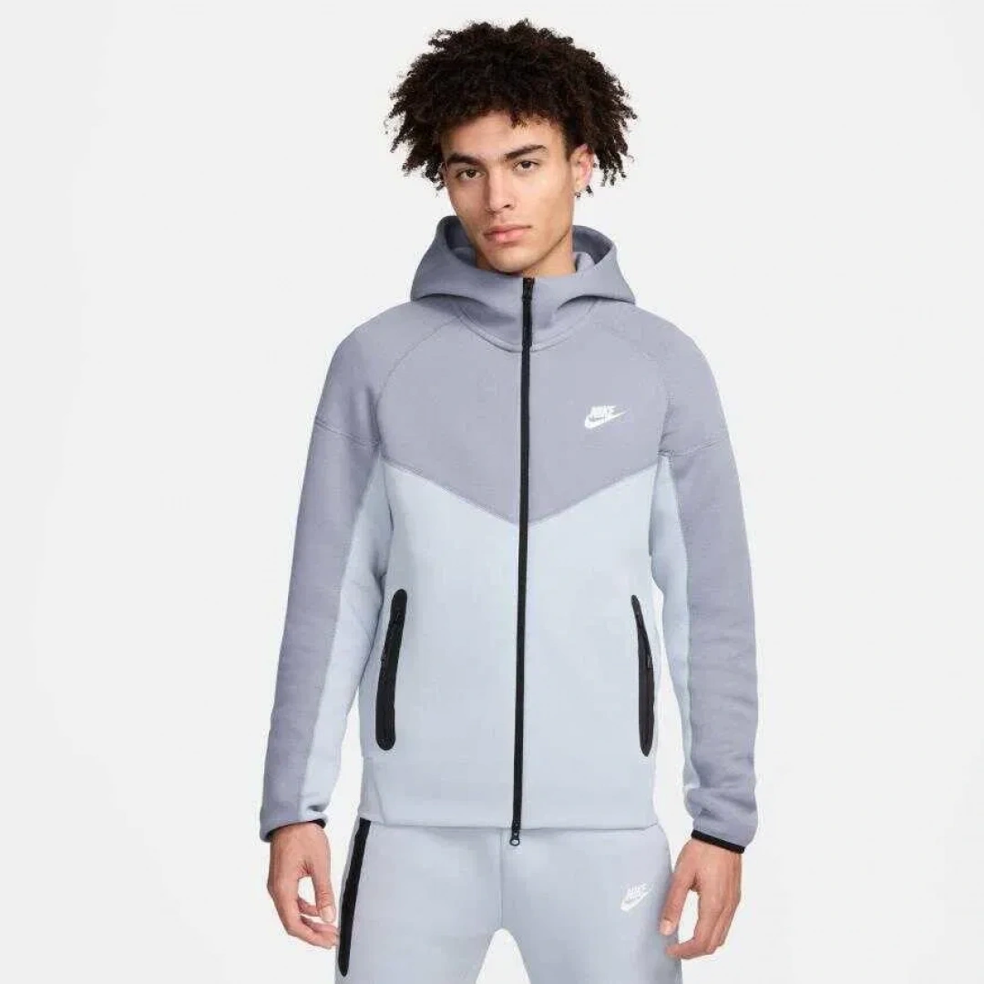 Sportswear Tech Fleece Windrunner Eşofman Üstü Light Armory Blue/Ashen Slate/White