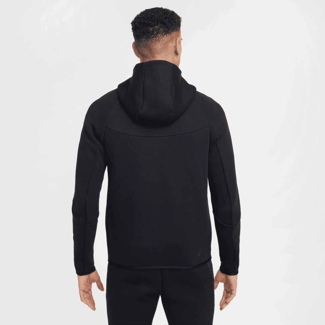 Tech Full-Zip Windrunner Hoodie Siyah
