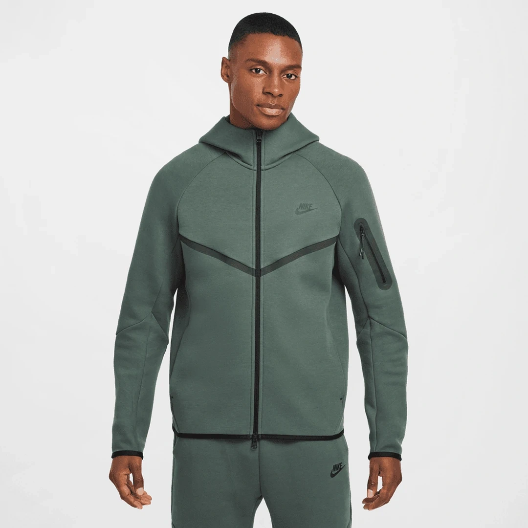 Tech Full-Zip Windrunner Hoodie Basil Green