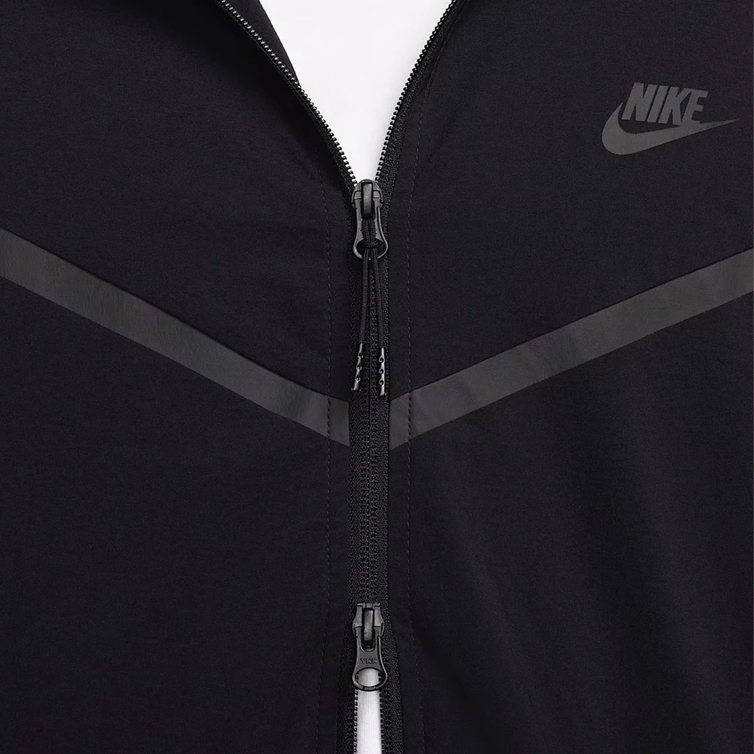 Tech Woven Ceket Siyah