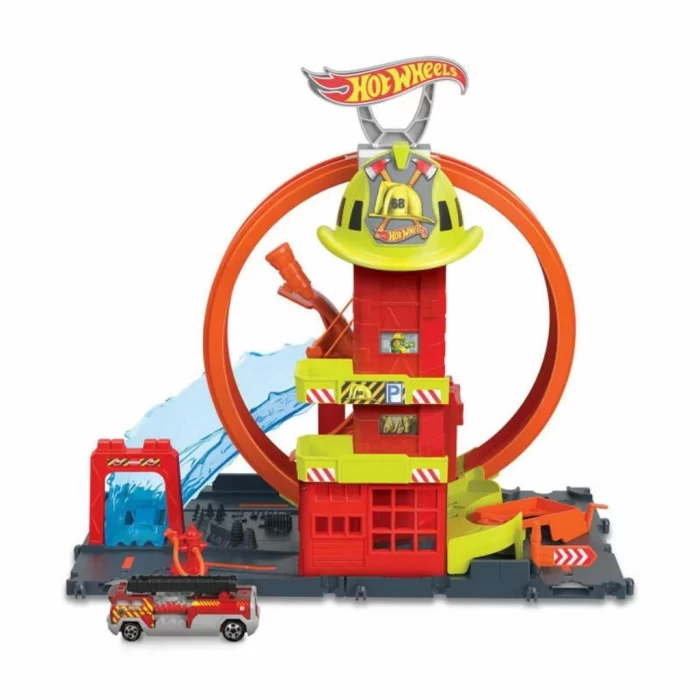 Nessiworld HKX41 Hot Wheels Çember Pistli İftaiye İstasyonu