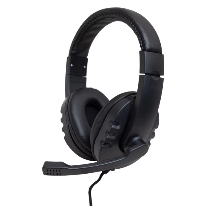 HL-5351 3.5MM STEREO KABLOLU LEDLİ MİKROFONLU SİYAH OYUNCU KULAKLIK