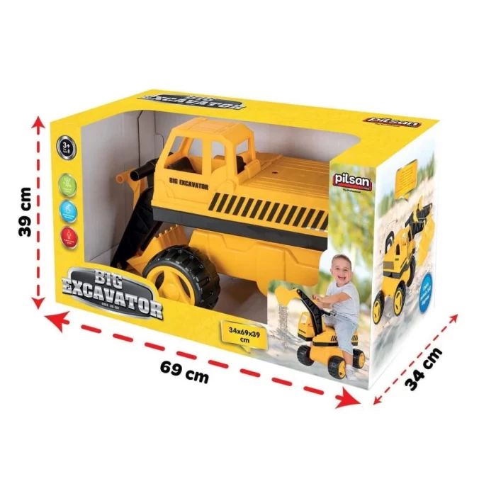 Nessiworld 06 207 Big Excavator -Pilsan Oyuncak