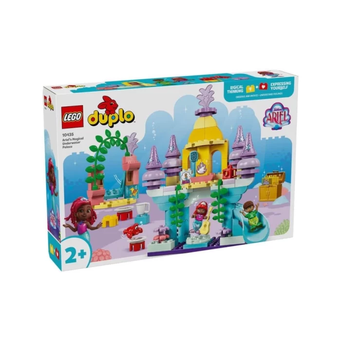 Nessiworld  10435 Lego Duplo Arielin Sihirli Su Altı Sarayı 116 parça +2 yaş