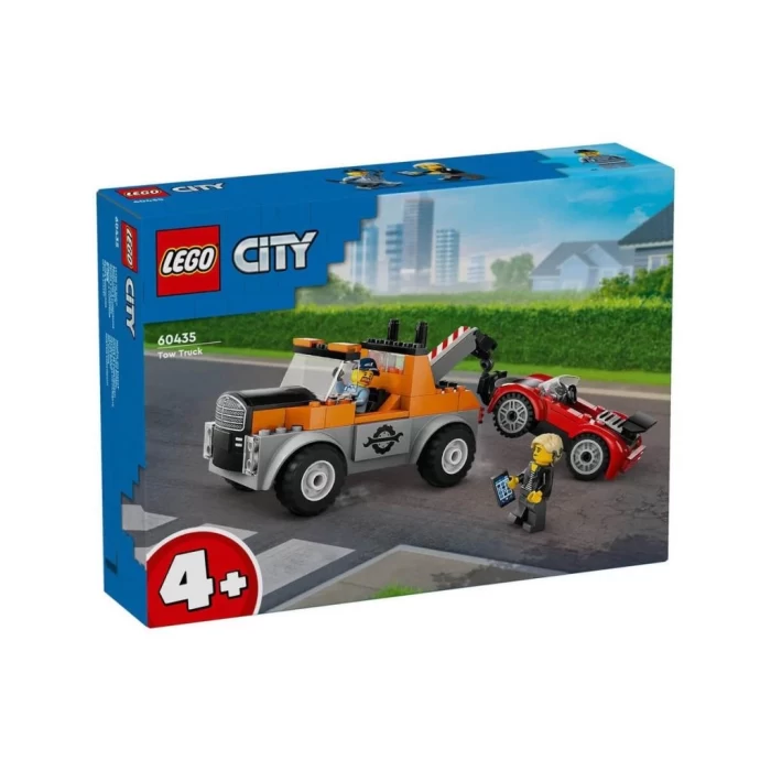 Nessiworld 60435 Lego City Çekici Kamyon ve Spor Araba Tamiri 101 parça +4 yaş