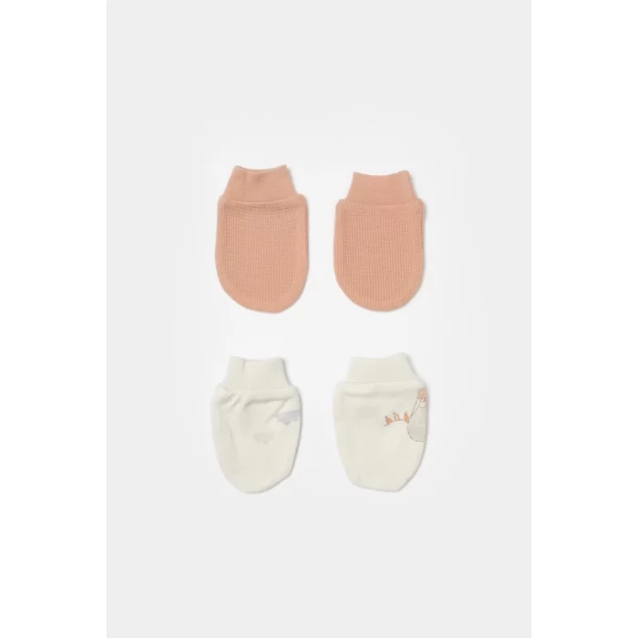Nessiworld Bibaby Biorganic Teach Me 2Li Bebe Eldiven 72240 Red