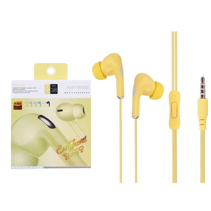 PM-3765 3.5 MM JACKLI MİKROFONLU KULAK İÇİ KULAKLIK
