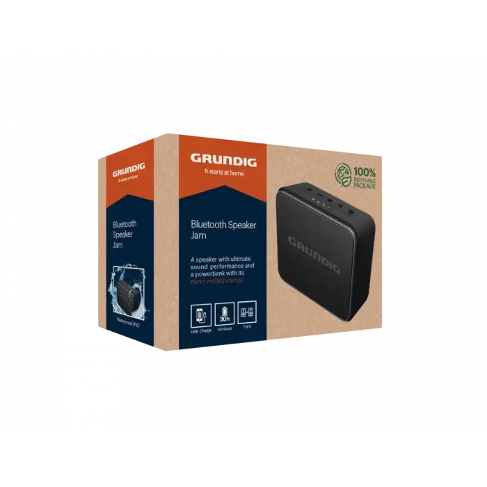 Grundig Jam BT Hoparlör Siyah