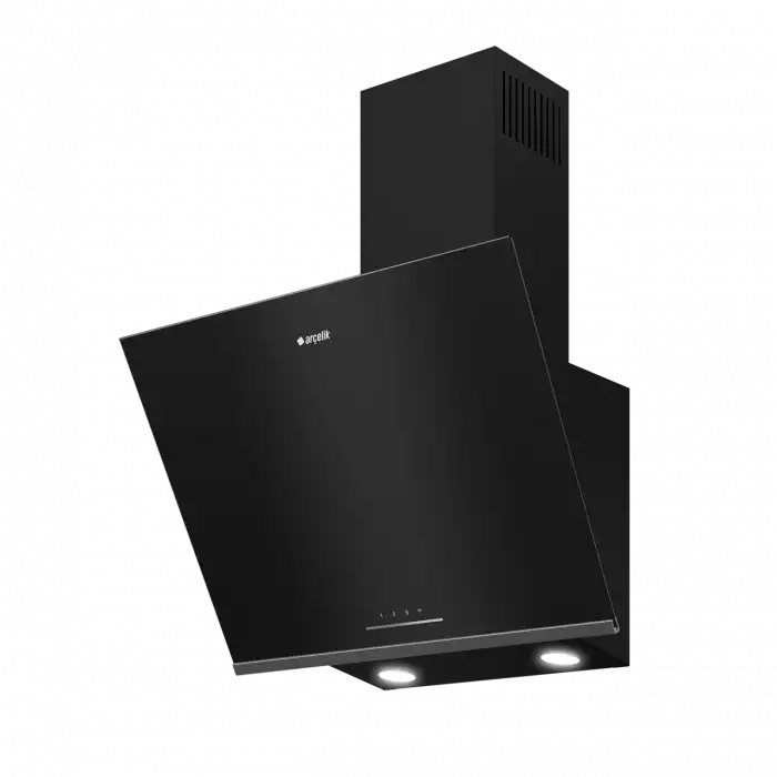 Arçelik ADE 606 D Siyah Ankastre Davlumbaz