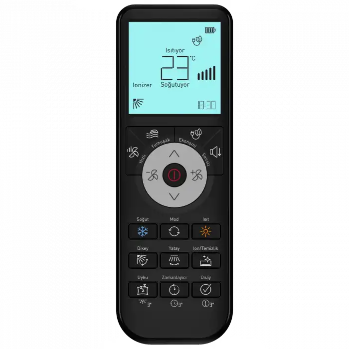 Arçelik 09560 Mirror Prosmart Inverter Klima 9000 BTU/h Ev Tipi Klima