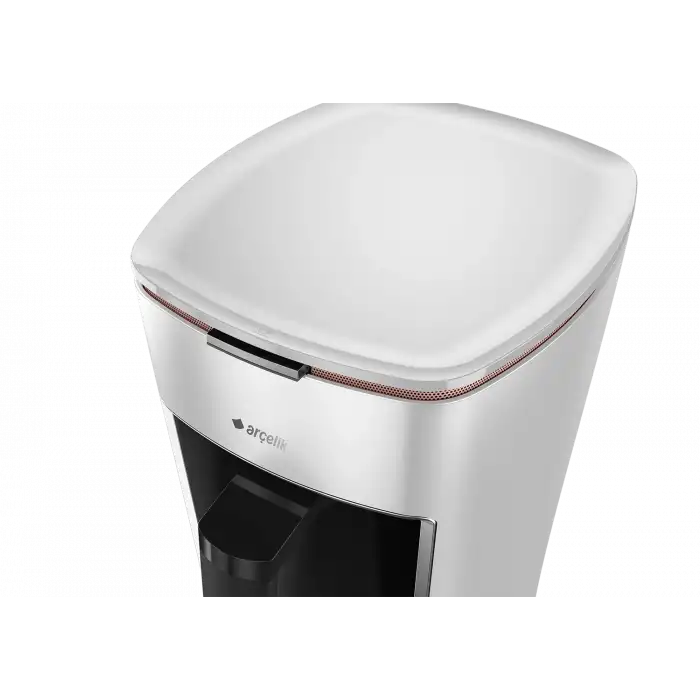 Arçelik K 3300 Tekli Beyaz Mini Telve Türk Kahve Makinesi