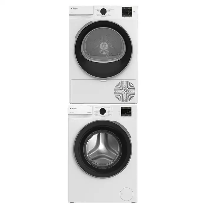 8 Kg Beyaz İdeal İkili Çamaşır - Kurutma