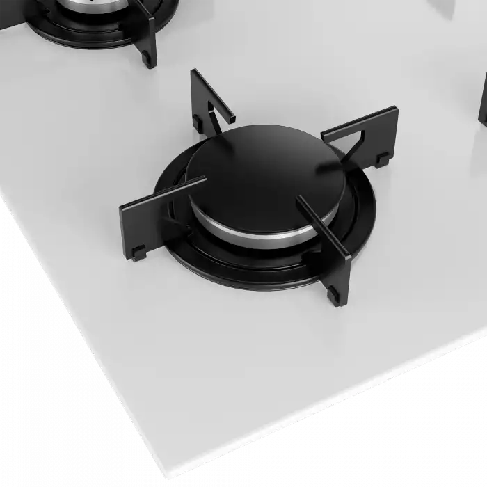 Beyaz Buhar Destekli Afry Set