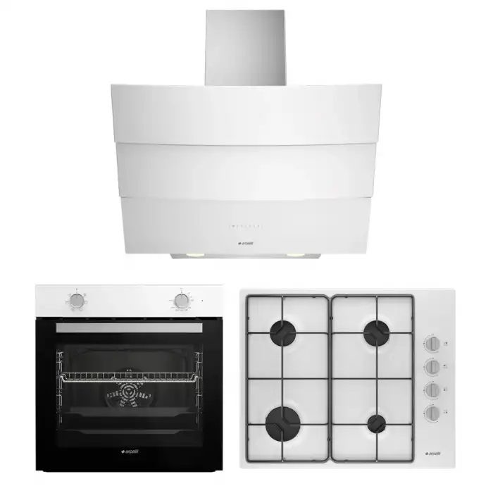 Ekonomik Beyaz Ankastre Set