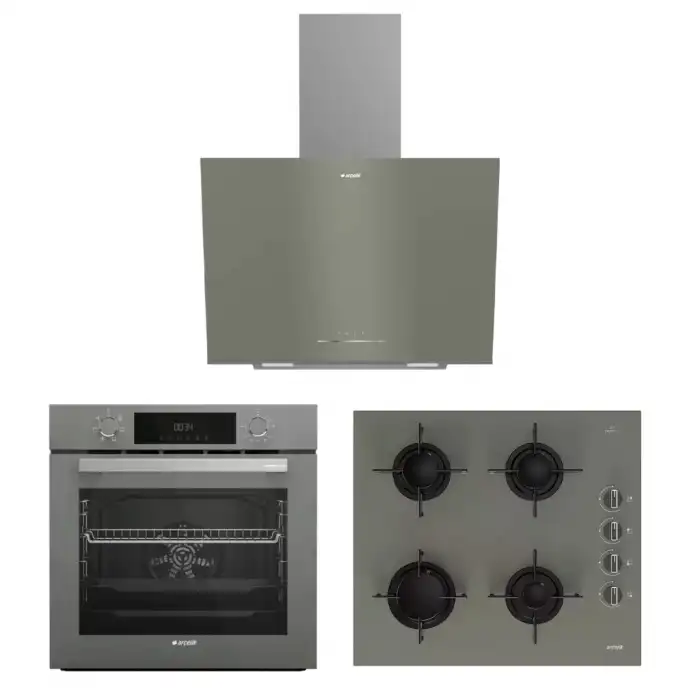 Gri Avantaj Ankastre Set