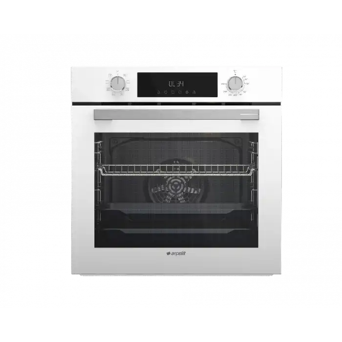 Kare Ocaklı Beyaz Ankastre Set