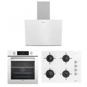 Beyaz Buhar Destekli Cam Paketi