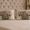 Şönilli goblen yastık 2li 50x70