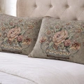 Şönilli goblen yastık 2li 50x70