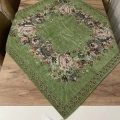 GOBLEN ŞÖNİLLİ 95x95 SEHPA ÖRTÜSÜ YEŞİL