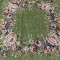 GOBLEN ŞÖNİLLİ 95x95 SEHPA ÖRTÜSÜ YEŞİL