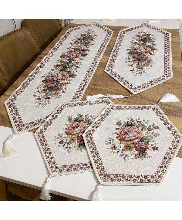 Şönilli goblen set