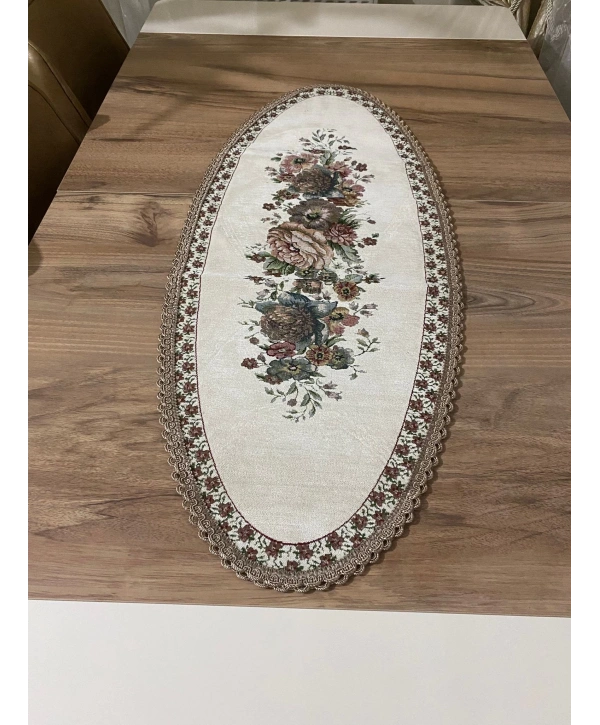 GOBLEN RUNNER 3 LÜ SET KREM