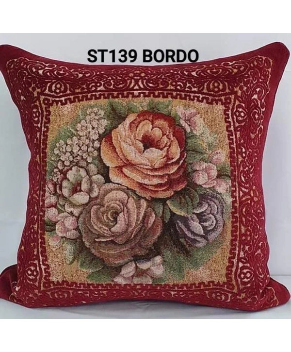 GOBLEN ŞÖNİLLİ DOKUMA KIRLENT KILIFI BORDO