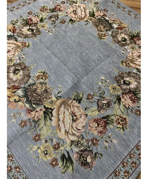 GOBLEN ŞÖNİLLİ SEHPA ÖRTÜSÜ GRİ