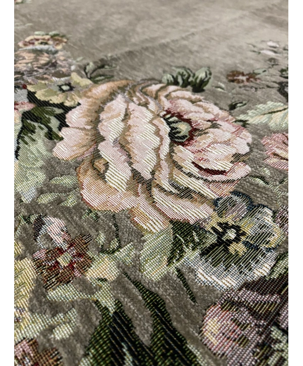 GOBLEN ŞÖNİLLİ SEHPA ÖRTÜSÜ BEJ