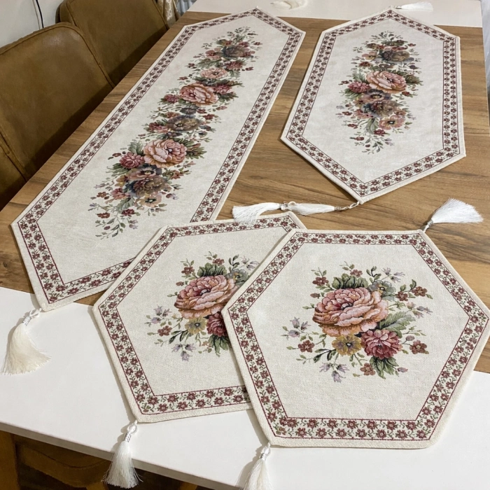 Şönilli goblen set