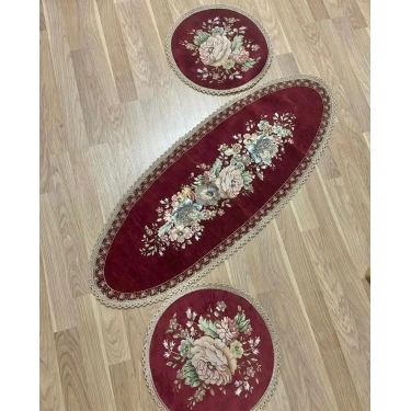 GOBLEN RUNNER 3 LÜ SET BORDO