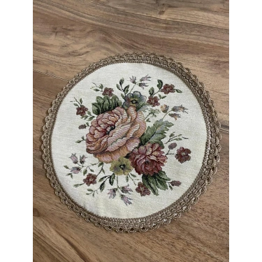 GOBLEN ŞÖNİLLİ 30XYUVARLAK KREM