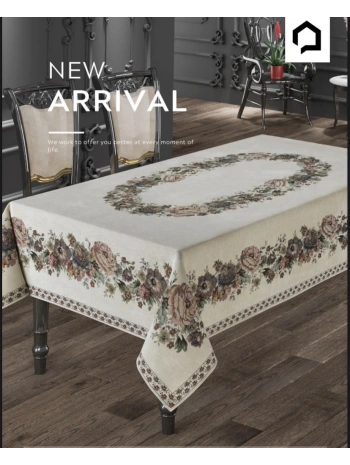 Şönilli goblen masa örtüsü 160x220