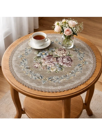 Şönilli sehpa örtüsü 50x50