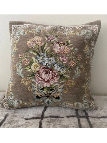 GOBLEN ŞÖNİLLİ DOKUMA KIRLENT KILIFI BEJ