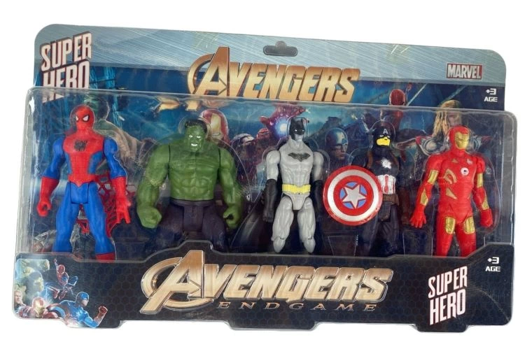 5 LI  KARTELA AVENGERS SET