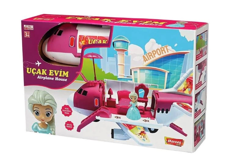 UCAK EV BEBK SETI HEROES TOYS