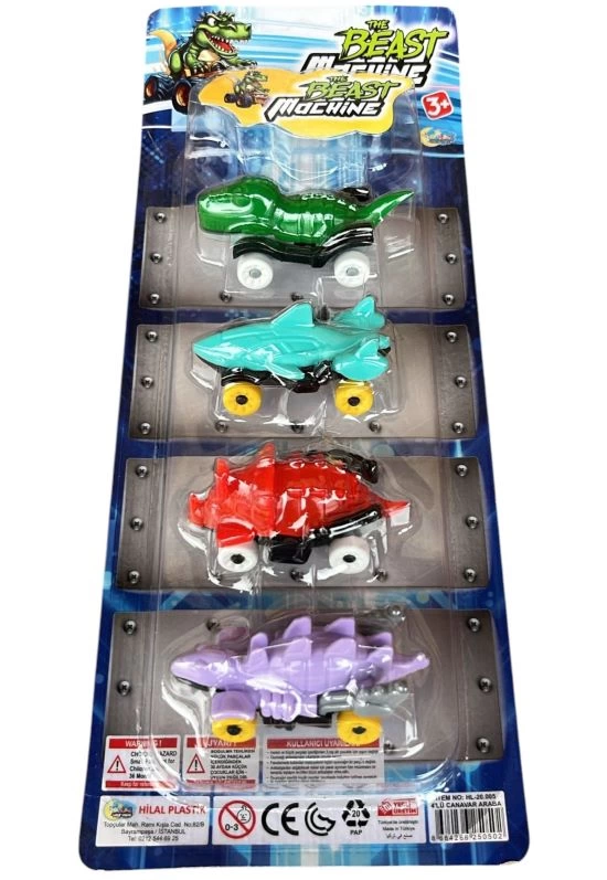 KARTELA 4 LU CANAVAR ARABALAR KARTELA 4 LU CANAVAR ARABALAR