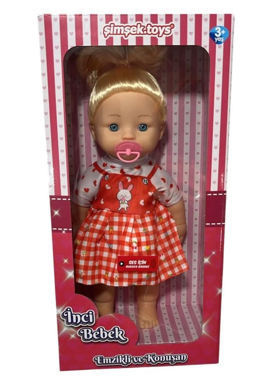 INCI BEBEKKONUSAN EMZIKLI 35CM KUTULU