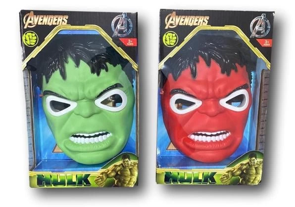 KUTULU ISIKLI HULK  MASKE