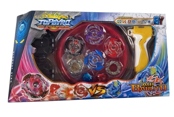 KUT.SAHALI 4 LU  BEYBLADE SETI