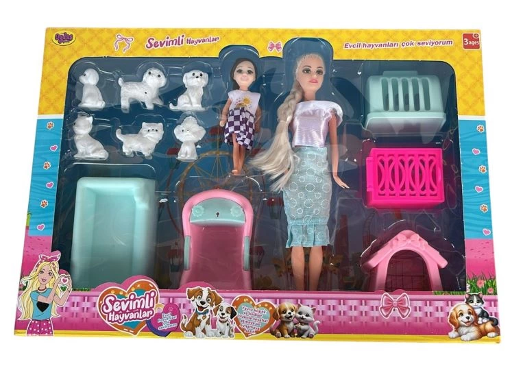 KUTULU BEBEKLI AKSESUARLI PATI DOSTLARIM KUTULU BEBEKLI AKSESUARLI PATI DOSTLARIM