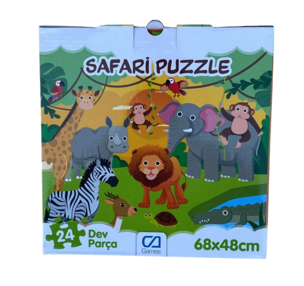 SAFARI YER PUZZLE 24 PCS