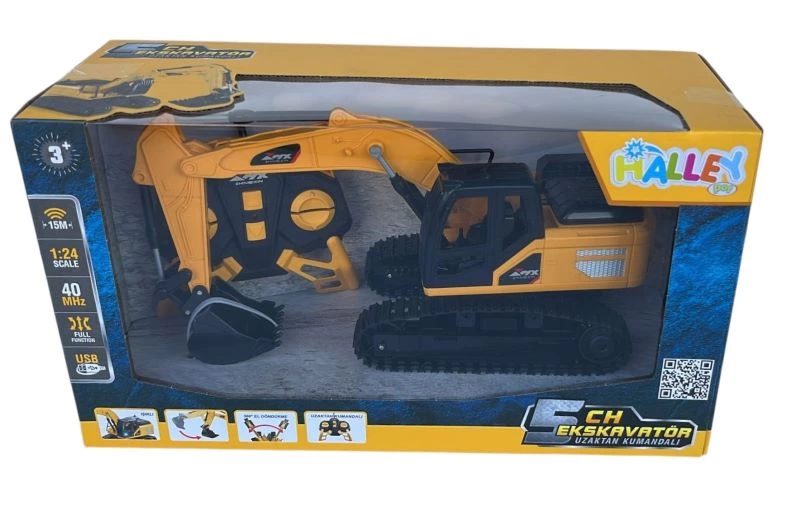 1.24 5 KANALLI UK PALETLI EXCAVATOR 40MHZ